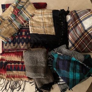 Variety of Oversized Scarves